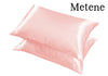 Metene Mulberry Silk Pillowcase for Hair and Skin Standard Size 22"X 28" with Hidden Zipper Soft Breathable Smooth Cooling Pillow Covers for Sleeping